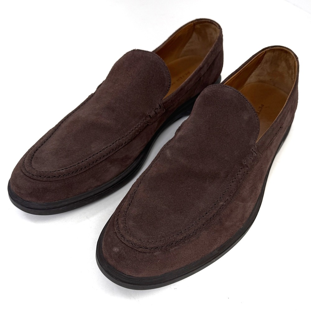 Peter Millar Size 13M Brown‎ Suede Venetian Loafers Driving Moccasin Shoes
